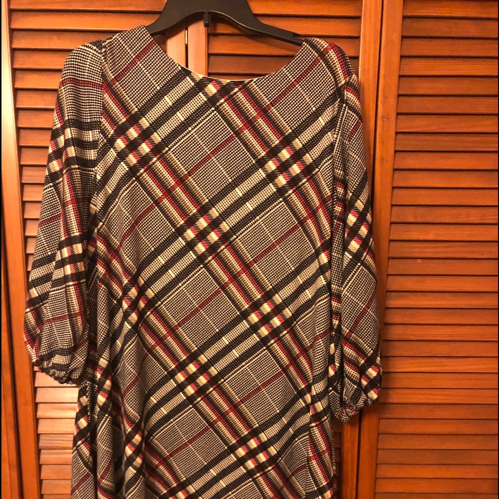 3/4 Ballon Sleeve Dress